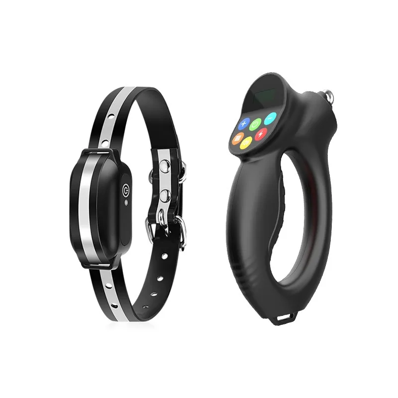 

Outdoor 2-in-1 Anti-barking Retractable Dog Collar Leash Set Luxury Training Adjustable Barking Control Range Custom Dog Leash