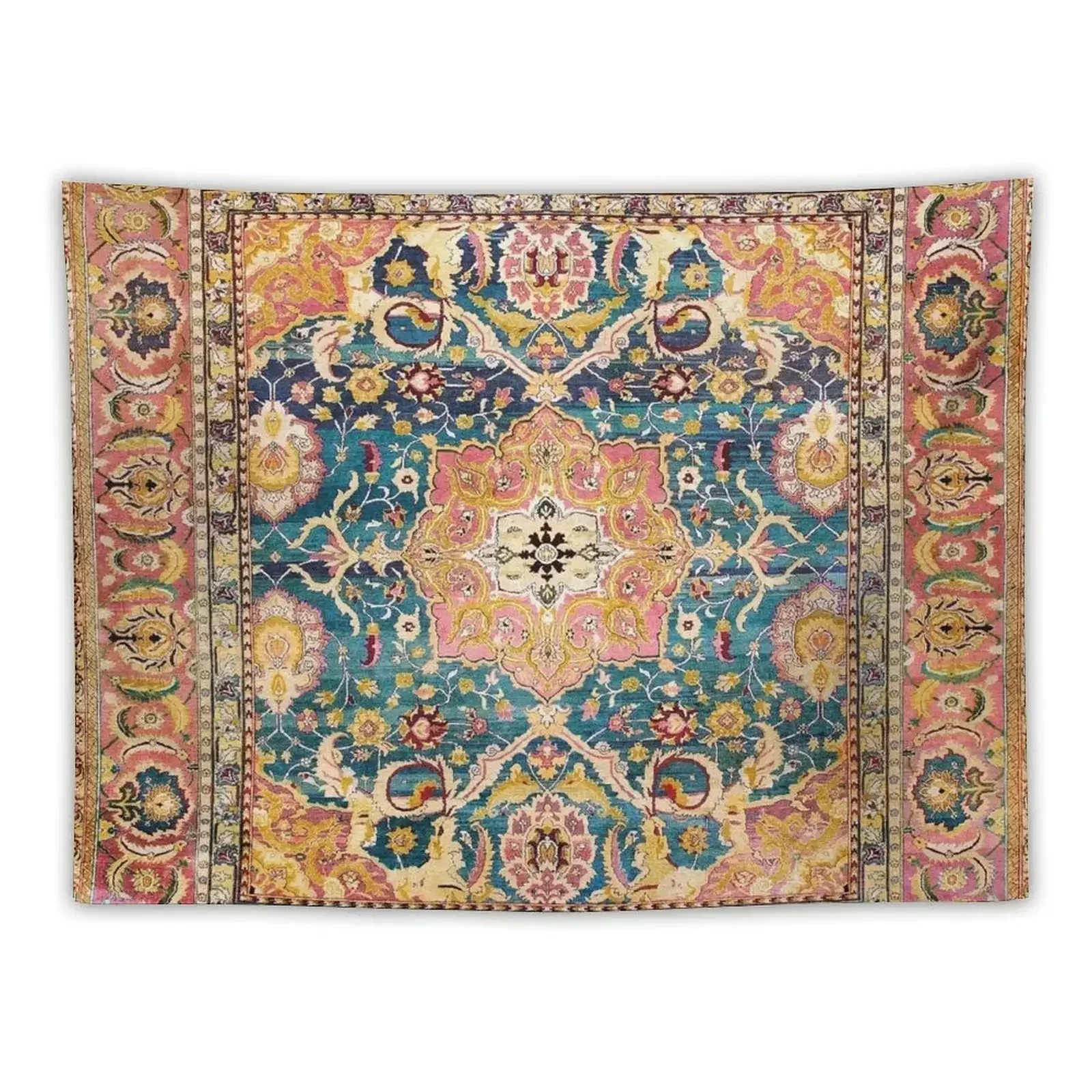 

Amritsar Punjab North Indian Rug Print Tapestry Wall Decor Room Design Tapestry
