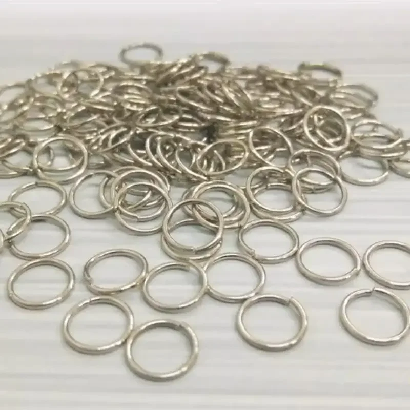 100pcs BAg45CuZn 45% Silver High-Frequency Welding Rings High Silver Content Welding Circles for Professional Use