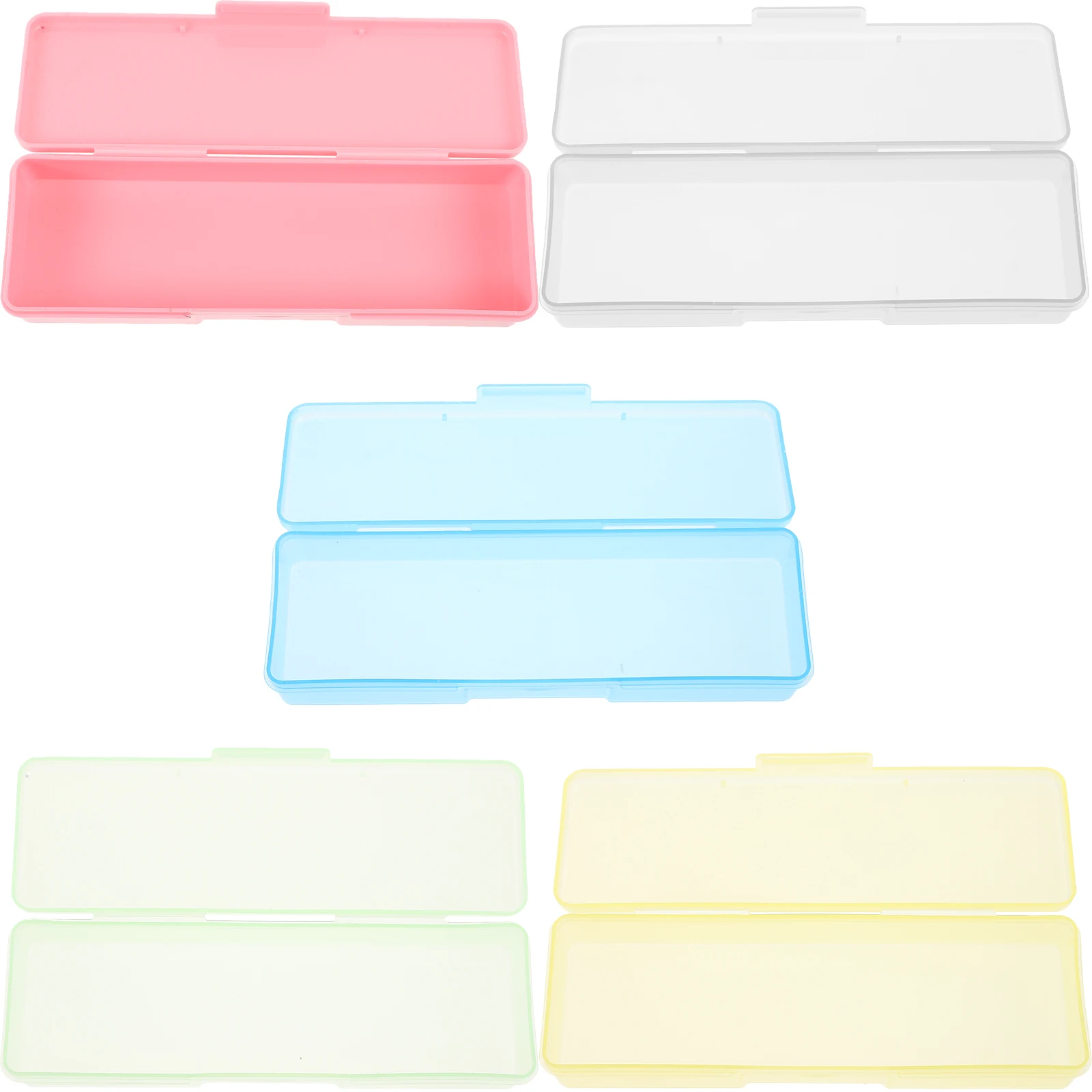 5 個のまつげピンセット収納ケース コンパクトポータブルオーガナイザー まつげピンセットとミニツール用 ピンセットホルダー