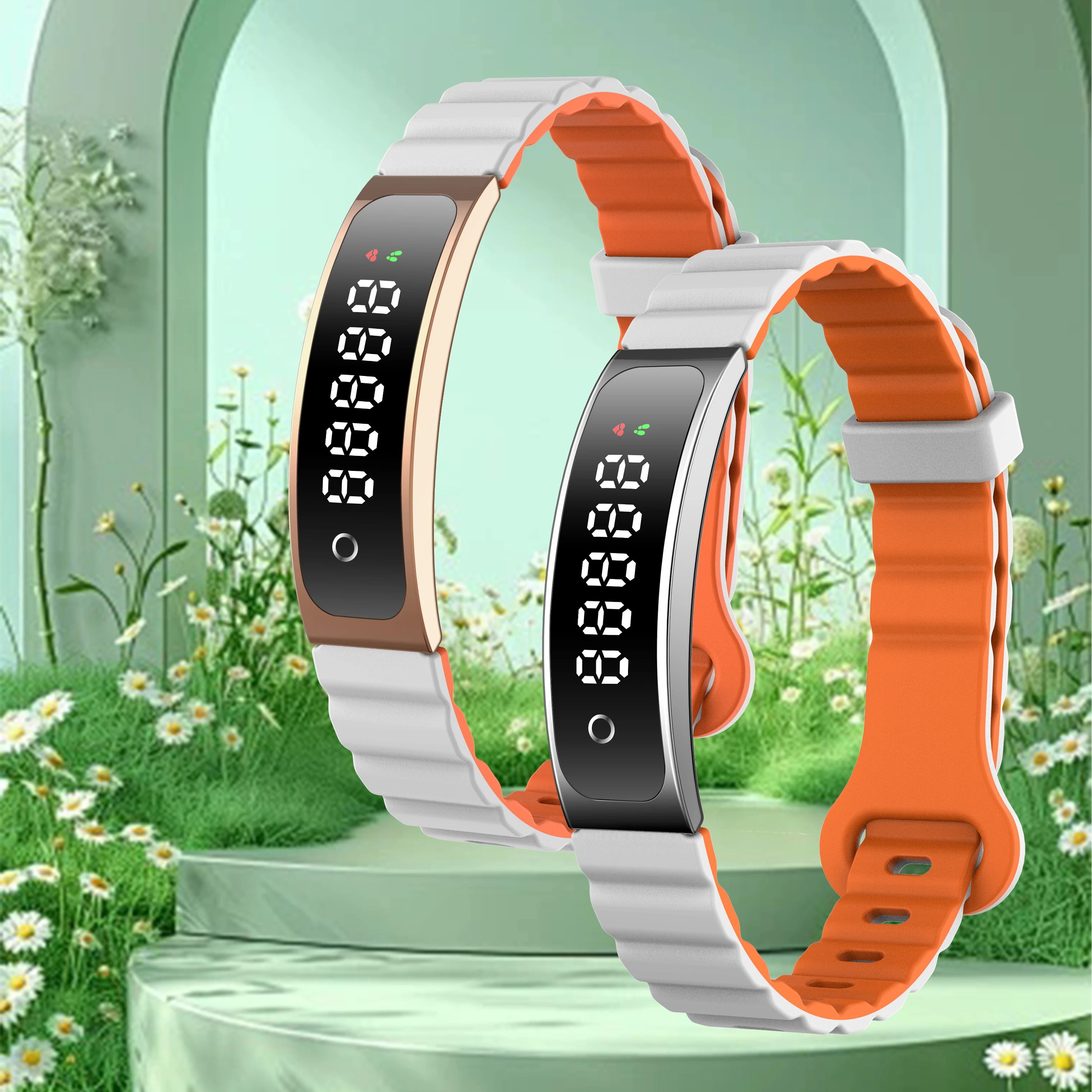 

S3 Smart Bracelet with Heart Rate Monitoring Smart Watch Bracelet Women Mosquito-repellent Touch Bracelet Smart Men Bracelets