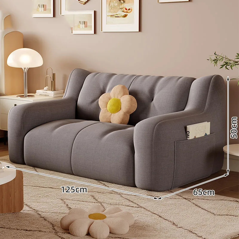 Modny domowa Sofa minimalizm przeczytał balkon salon kanapa akcent Nordic Designer Camas Y Muebles postmodernistyczne meble