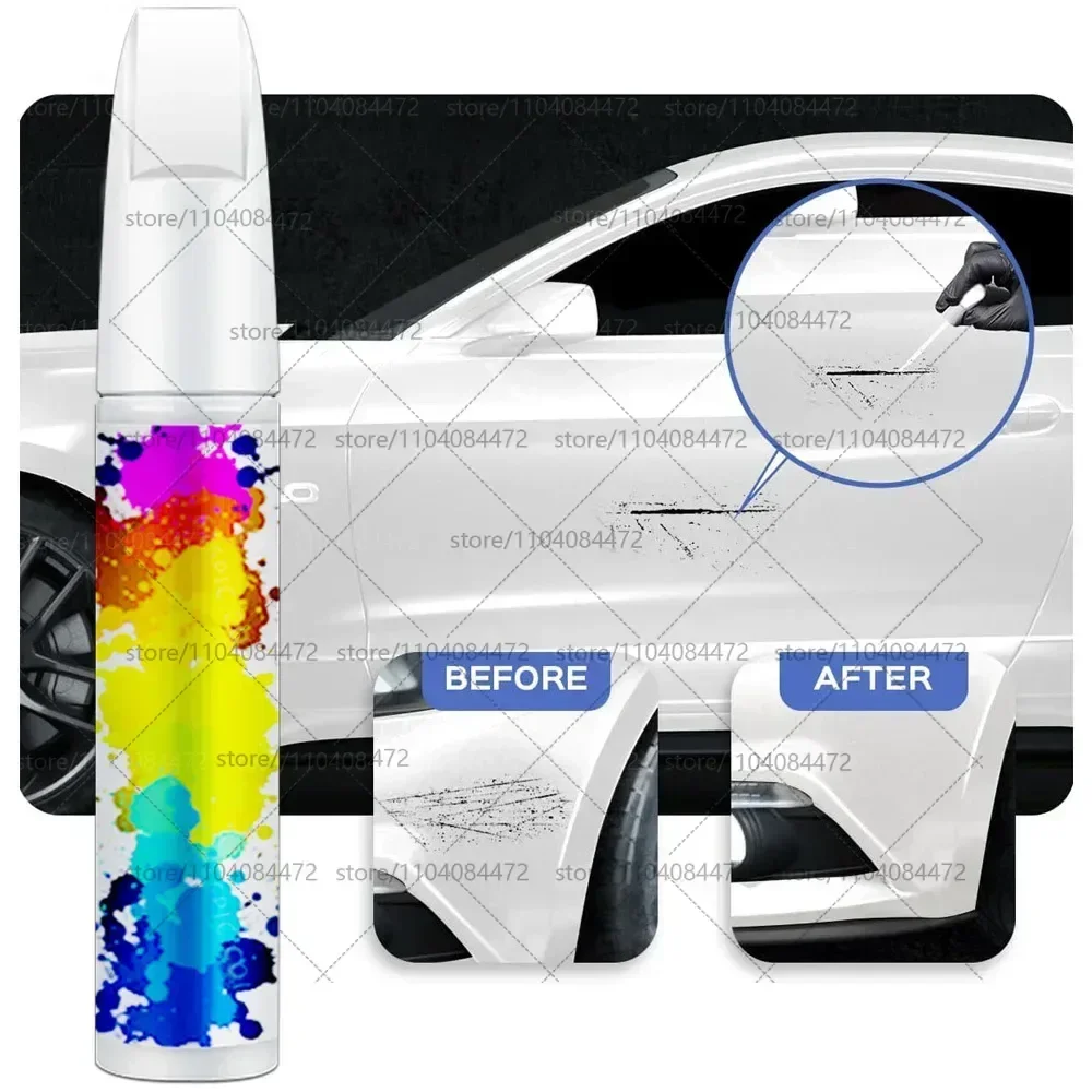 قلم إصلاح طلاء السيارات لـ 2021-2025 أودي S e-Tron GT RS e-Tron GT ملحقات إصلاح الخدش 4 قطعة أسود LY9T أبيض LY9L أحمر