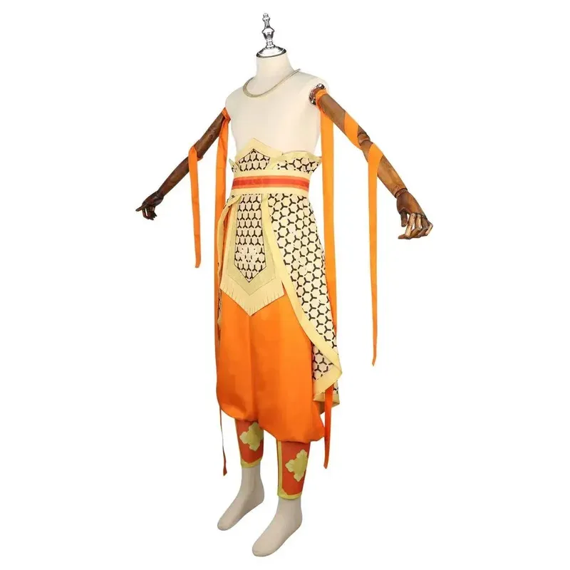 Kostum Anime Karakter Animasi Game Cosplay Black Myth Wukong Cos Nezha 2025 jd;2