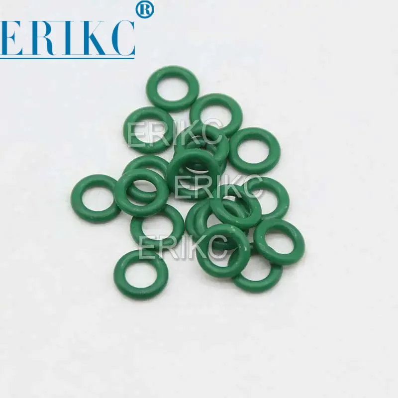 Green Oil Return Pipe Joint Sealing Ring E1023505 O-Rings for Bosch Piezo Diesel Injector 0445115 Sprayer Nozzle 0445116 0445117