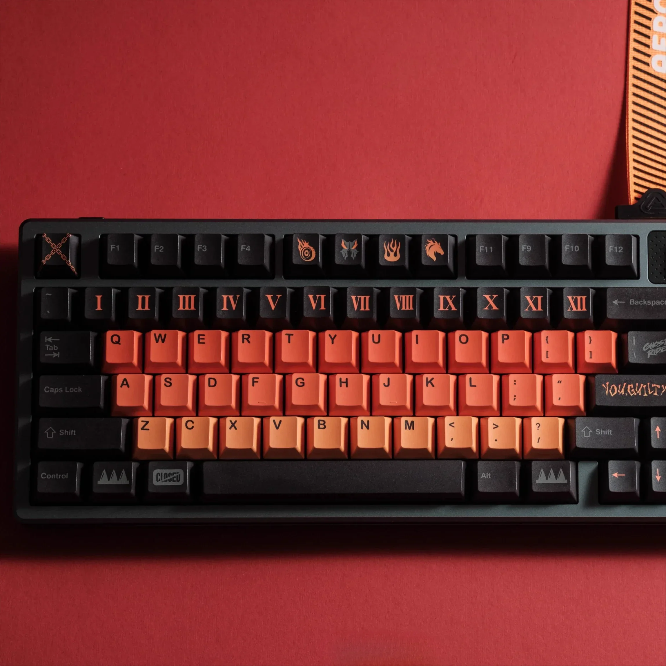 Original Science Fiction Keycaps-Theme-Original 159-key PBT five-sided sublimation mechanical keyboard keycaps