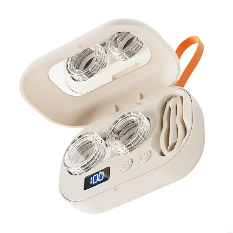 Advanced Automatic Contact Lenses Washer Case That Protects Lenses From Damage 