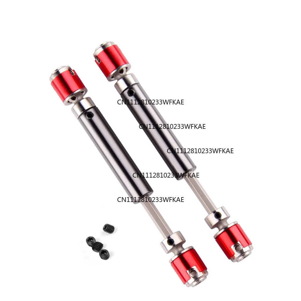 Simulated remote control climbing car 1AXIAL SCX10 RC4WD D90 112-155mm metal telescopic drive shaft