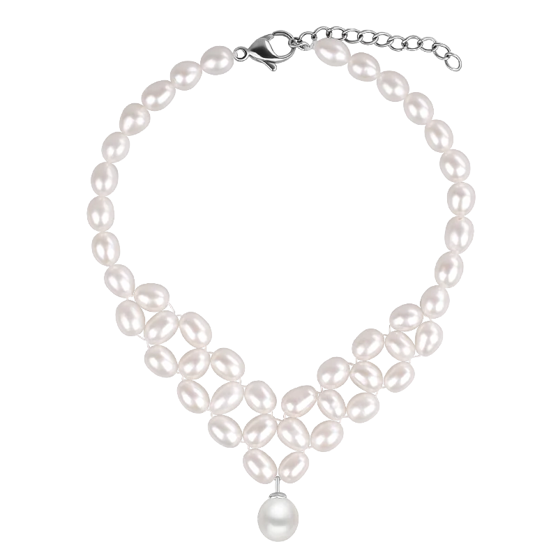 

Цепочка на щиколотке из натурального пресноводного жемчуга, модный и универсальный женский подарок на вечеринку jl1003