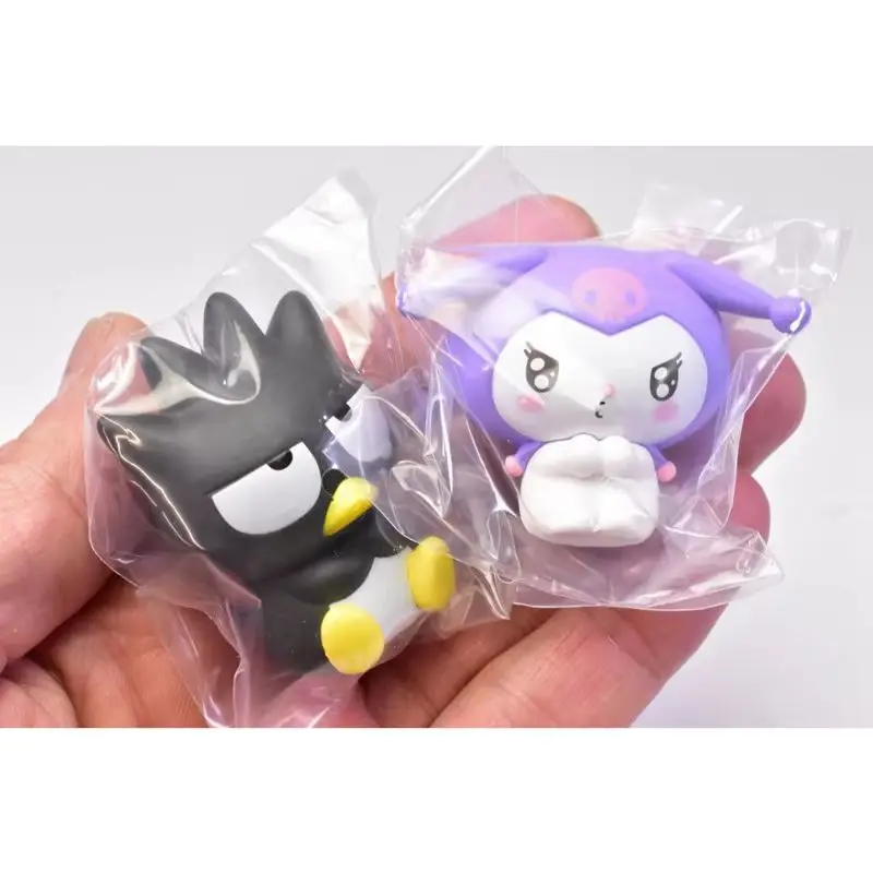 Bandai Genuino Kawaii Sanrio Keroppi Bad Badtz Maru Cinnamoroll Ornamenti Gacha Anime Figura Giocattolo Ragazza Bambino Carino Festival Regalo