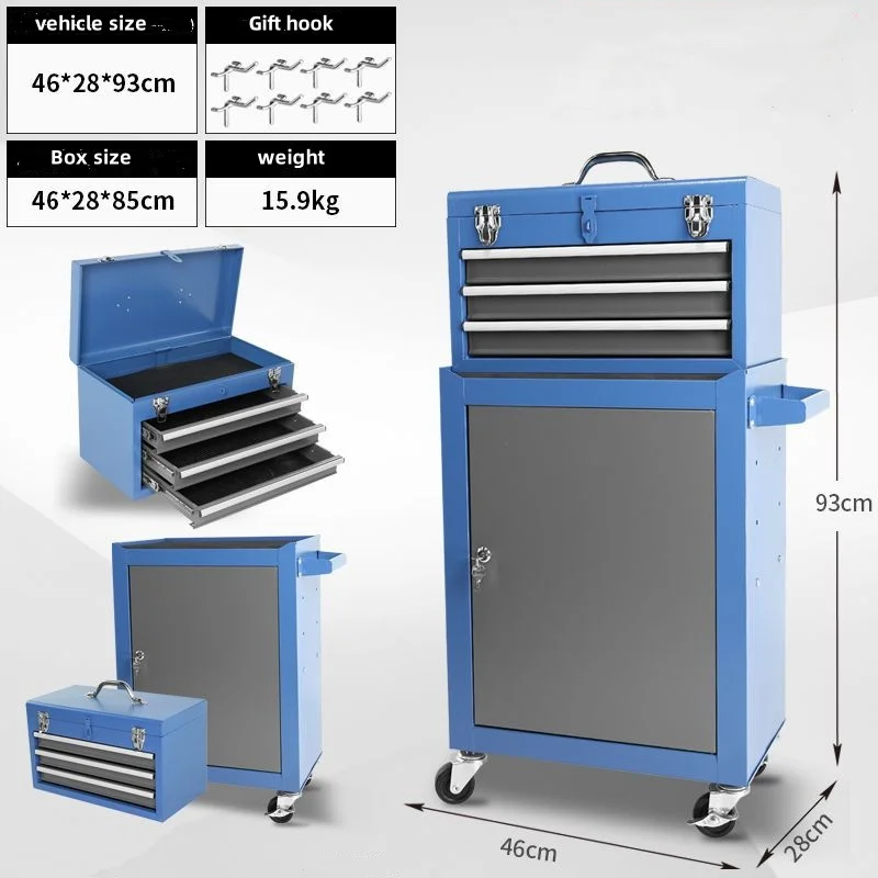 Maintenance Tool Cabinet Thickened Multilayer Storage Cabinet Automotive Maintenance Parts Storage Rack Manual Tool Cabinet