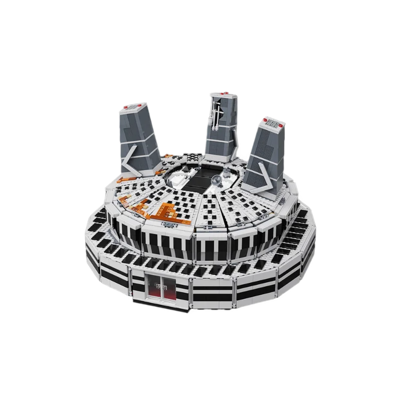 Film Modulare Architektur Serie Star Labs MOC Bausteine Beliebte Film Modell DIY Montage Technologie Ziegel Spielzeug Weihnachten