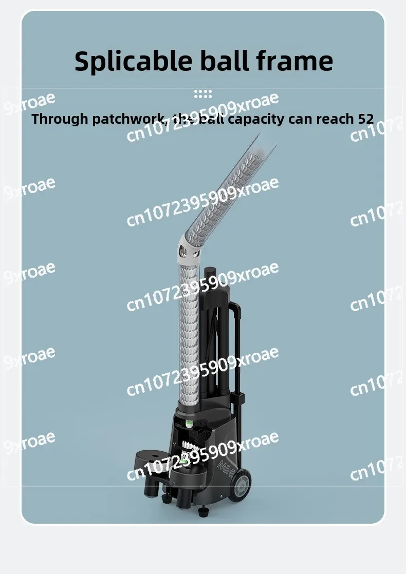 

Lightweight Fixed-point Serve Machine Shuttlecock Serving Machine New PB-mini Intelligent Badminton Serve Machine,