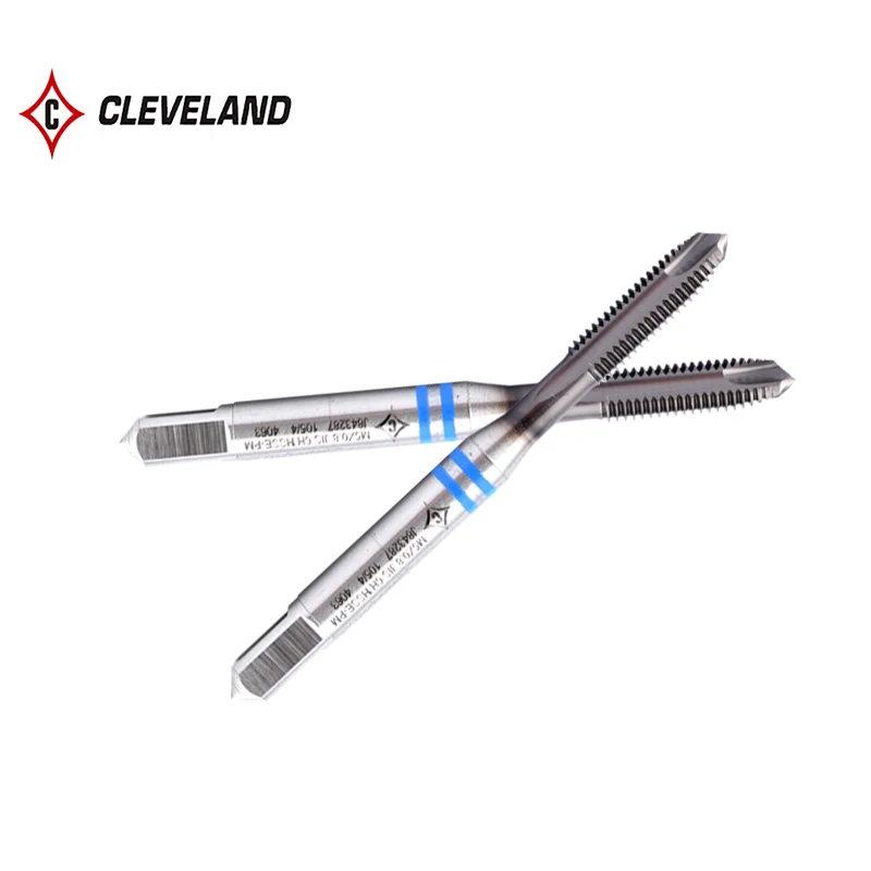 

CLEVELAND HSS-PM со спиральным заостренным метчиком JP M3 M4 M5 M6 M8 M10 M12 M14 M16 Машинный метчик для нержавеющей стали