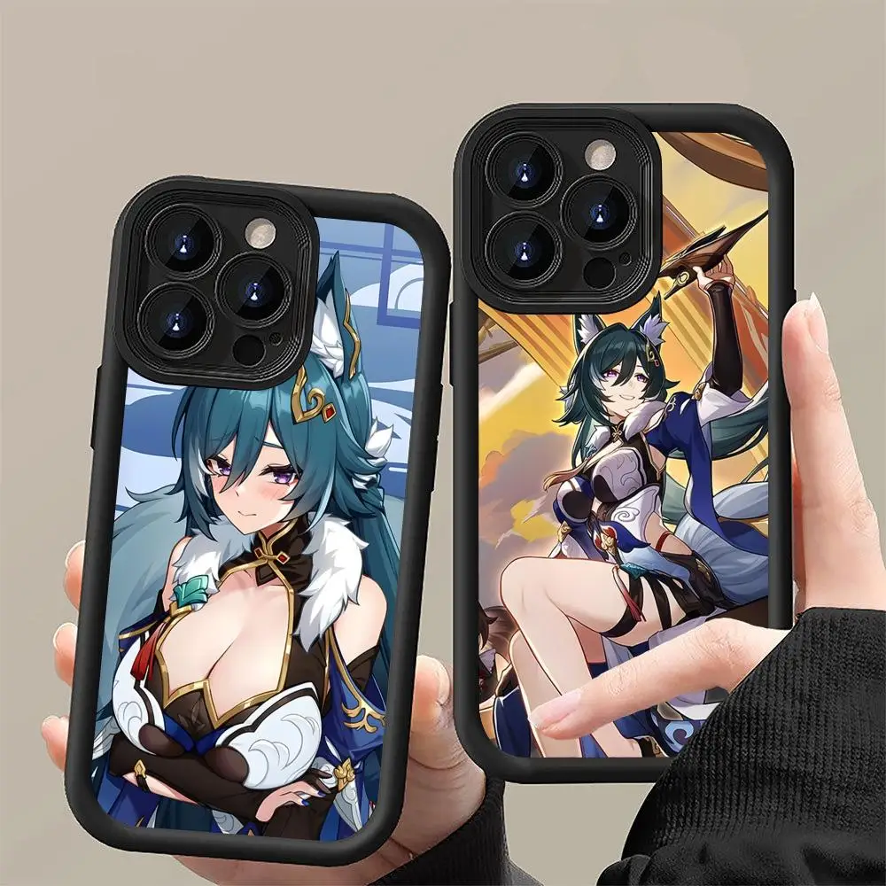 

HSR Yukong Thicken TPU Mobile Phone Case for iPhone 17 16 15 14 13 12 11 Air Pro Max Plus Colorful Cover