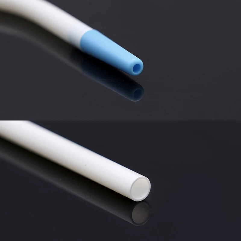 

10pcs Long Curved Dental Saliva Tubes Oral Hygiene Flexible Durable Odorless Dental Instruments for Medical Surgical Procedures