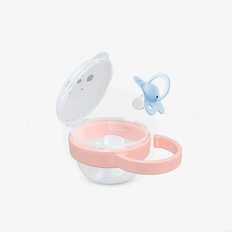Trẻ núm vú giả núm vú cho hộp đựng hộp lưu trữ du lịch hộp núm vú giả cho bé L8RB