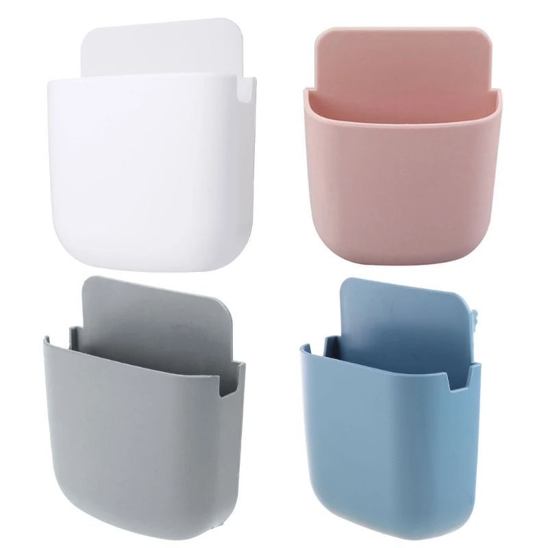 Держатель для пульта дистанционного управления, настенное крепление, коробка для хранения мультимедиа, без отверстий для Прямая