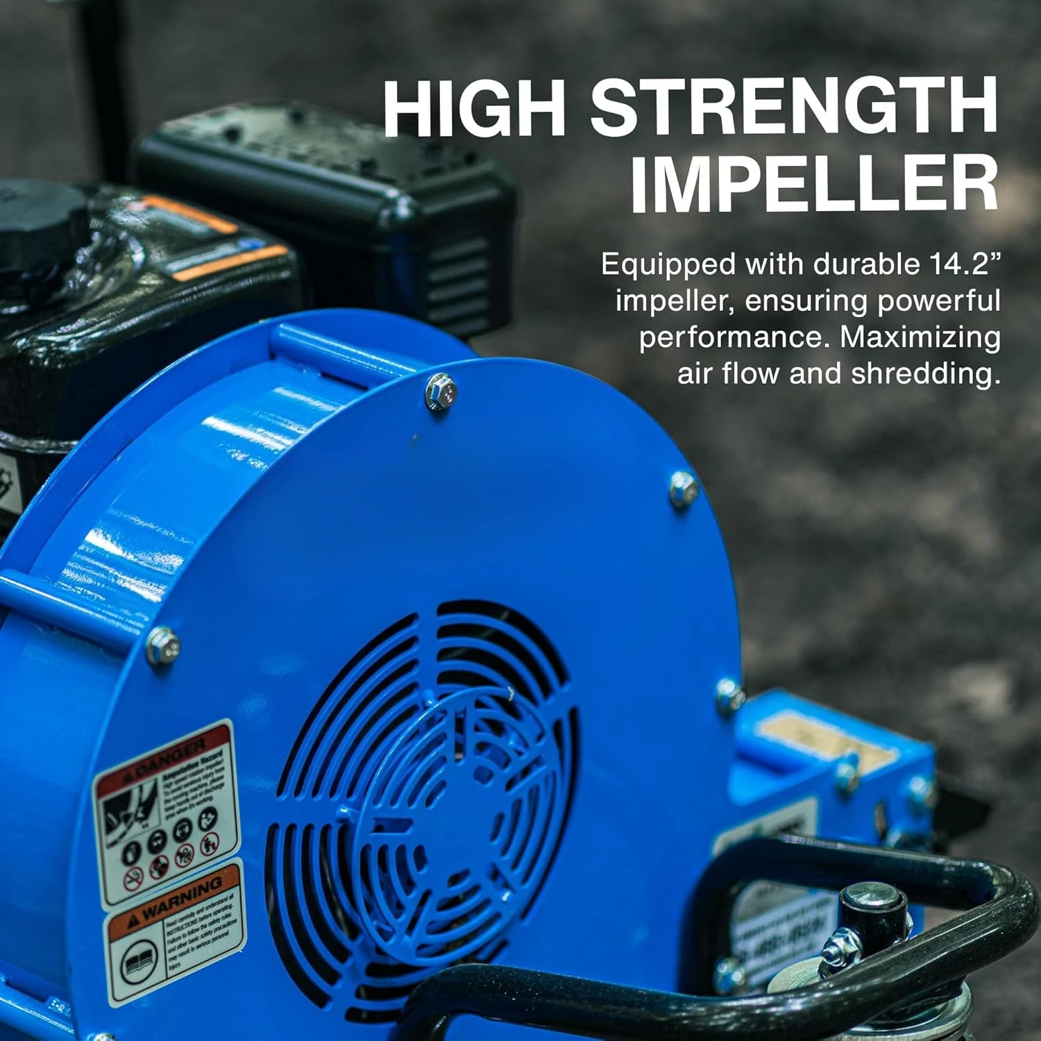 Soffiatore per foglie con ruote Camminata dietro la spazzata a getto semovente manualmente Potente uscita motore OHV a 4 tempi da 7 HP · Vendite dirette in fabbrica