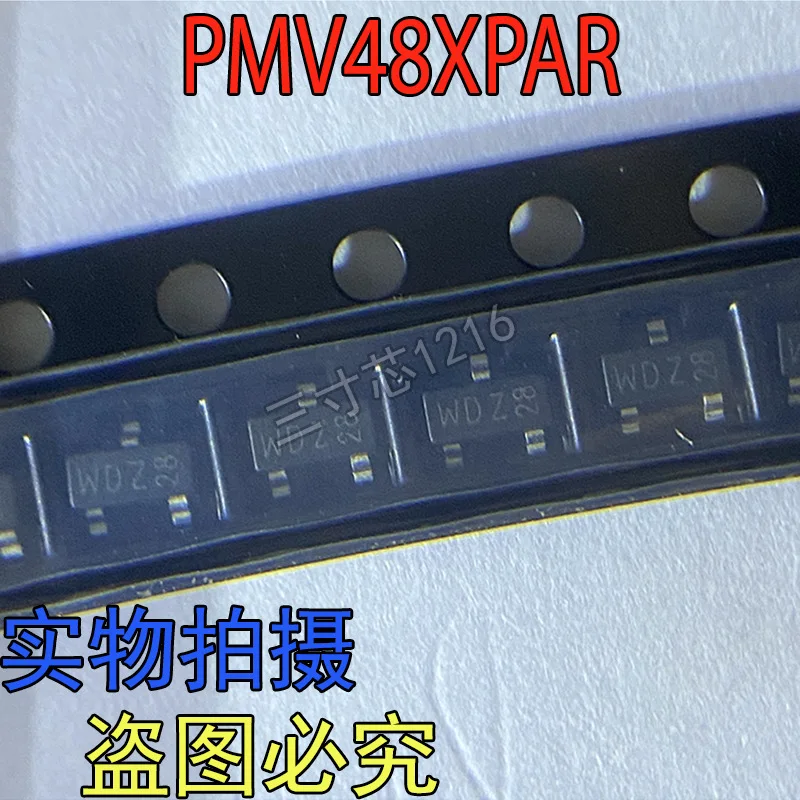 Original PMV48XP PMV48XPAR silk-screened WDZ P channel 20V 3.5A SOT23 field-effect transistor