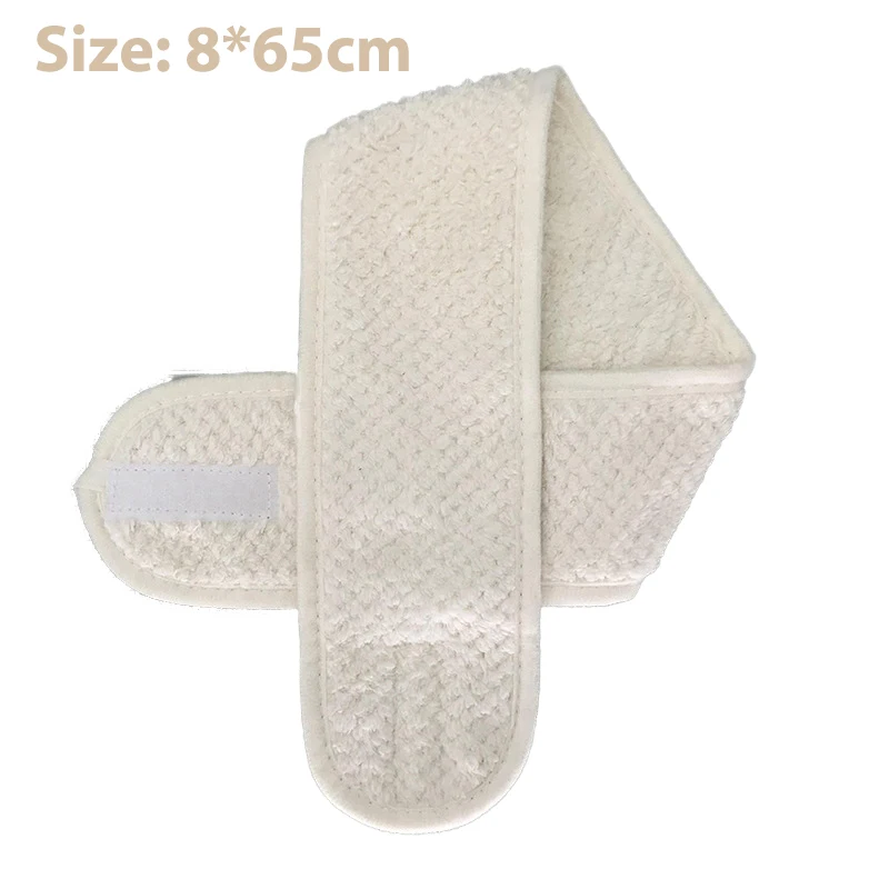 Adjustable Makeup Headband Soft Face Wash Towel