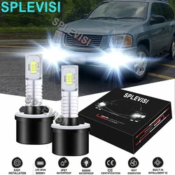 2PCS Car LED Fog Light Bulbs 6000K White Fit For GMC Envoy 2002-2009 Envoy XL 2002-2006 GMC Jimmy 1996 1997 1998 1999 2000-2005