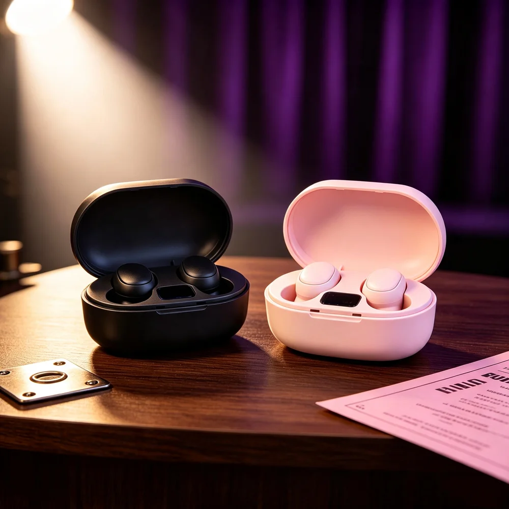 TWS Fone Bluetooth Earbuds Wireless Headphones Durable Bluetooth Headsets Feature Reinforced Cables for Long-term Reliability