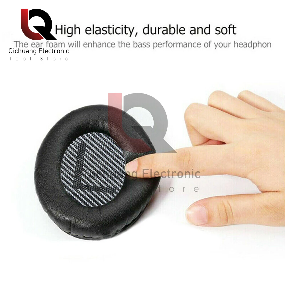 استبدال وسادات الأذن سماعات الرأس ل Bose quietcofort QC 2 15 25 35 وسادة الأذن QC2 QC15 QC25 QC35 سماعات أذن صوتية