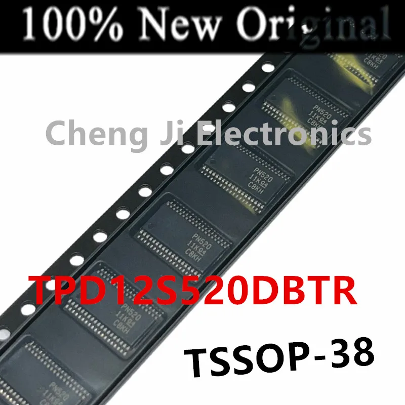 10PCS/Lot   TPD12S521DBTR   PN521 、TPD12S520DBTR   PN520   TSSOP-38   New original HDMI receiving static protection device chip