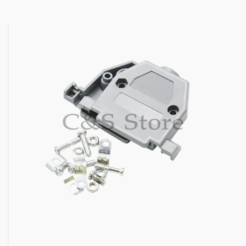 5Pcs Plastic Cover Housing Hood For D-SUB 25 Pin 2 Rows DB25 Pin Serial connector