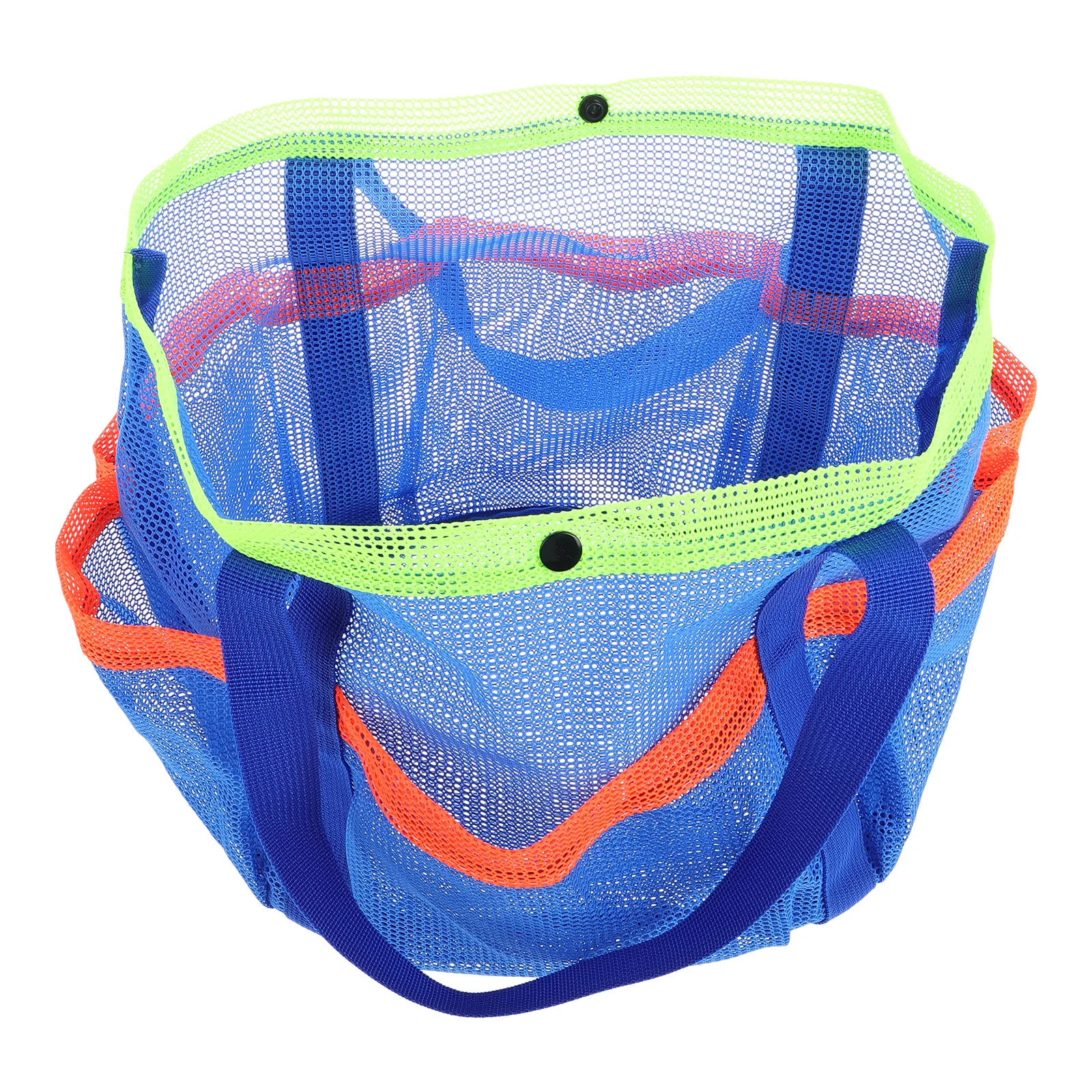 

Beach Swimming Bag Multipocket Mesh Net Tote Sand Free Durable Polyester Beach Handbag Shower Bag Storage Solution Travel