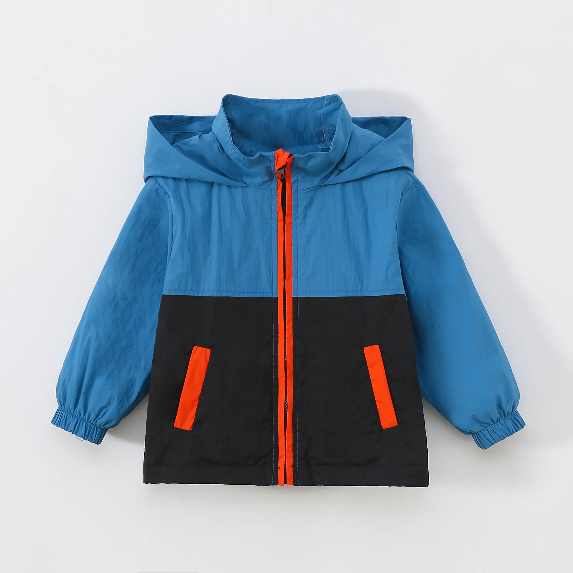 سترات خفيفة للربيع والصيف للأولاد والبنات، بغطاء للرأس من عمر 1 إلى 9 سنوات، كاجوال، أنيقة وبسيطة للأطفال متعددة الاستخدامات