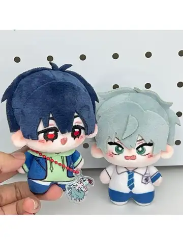 NEW Alien Stage IVAN & TILL Keychain Plush Couple Keyrings Cute Cartoon Character Keychains Accessories Bag Charms Fans Gift