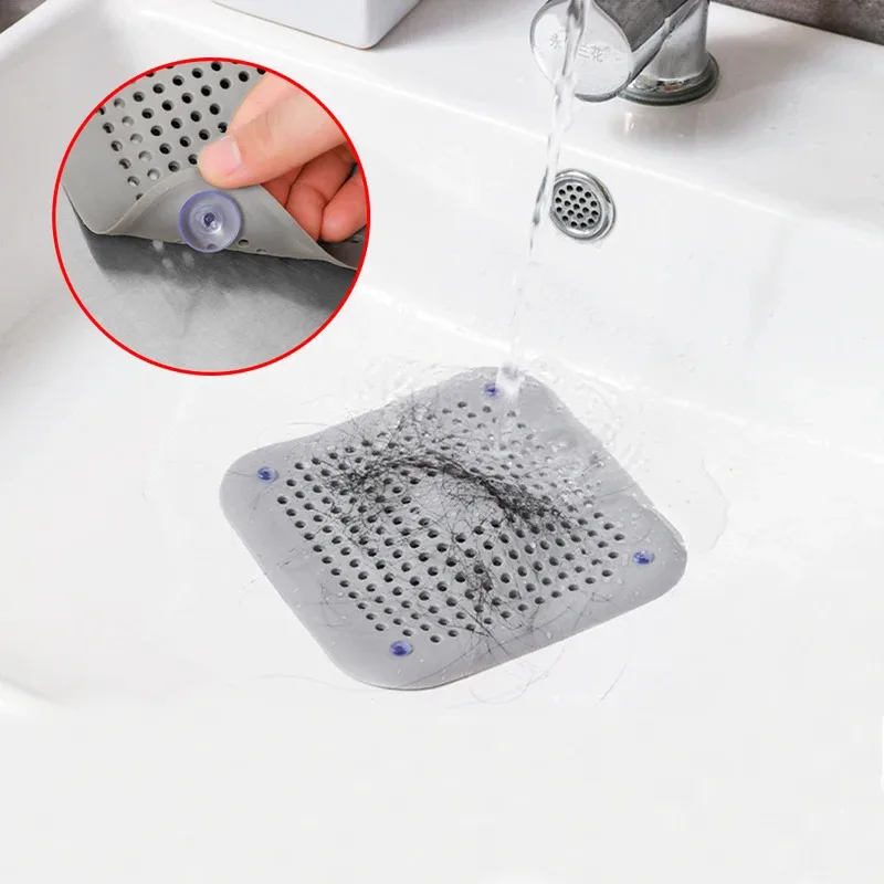 

1-3pcs Kitchen Sink Filter Anti-blocking Strainer Deodorant Plug Bathroom Bathtub Shower Floor Drain Cover Hair Stopper Catchers