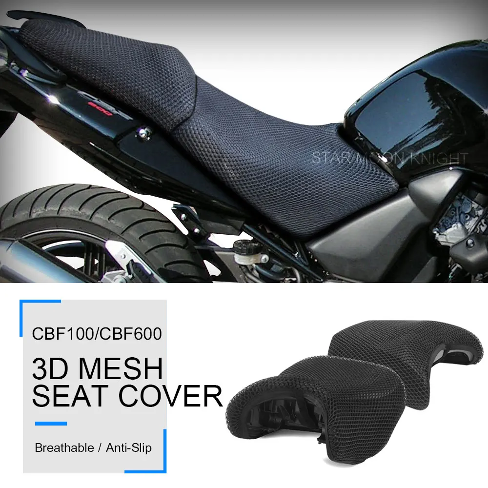 

Противоскользящая дышащая защитная 3D сетка для мотоцикла Honda CBF600 S 2004 2005 CBF 600 1000 CBF1000