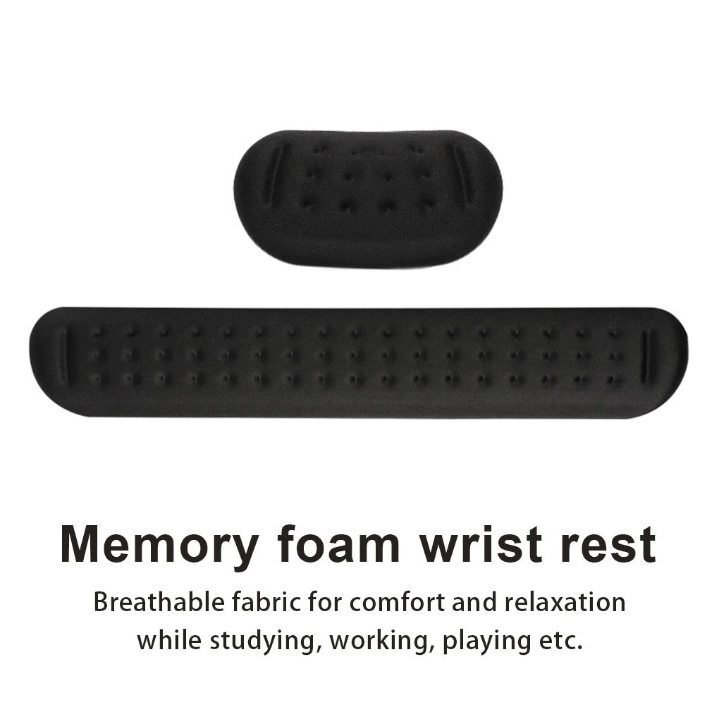 Laptop Keyboard Ergonomic Wrist Rest Office Hotel Household Mouse Support Pads Elastic Antislip Cushions Accessories