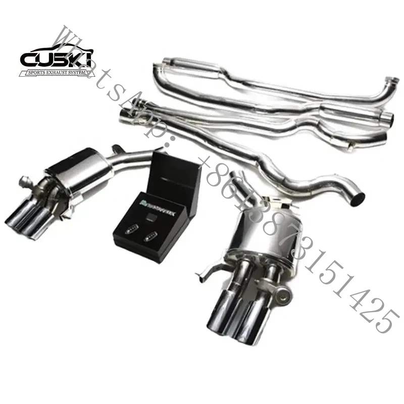Suitable Stainless Steel Exhaust Pipe Section with Intelligent Remote Control Function Suitable M6, S63, F