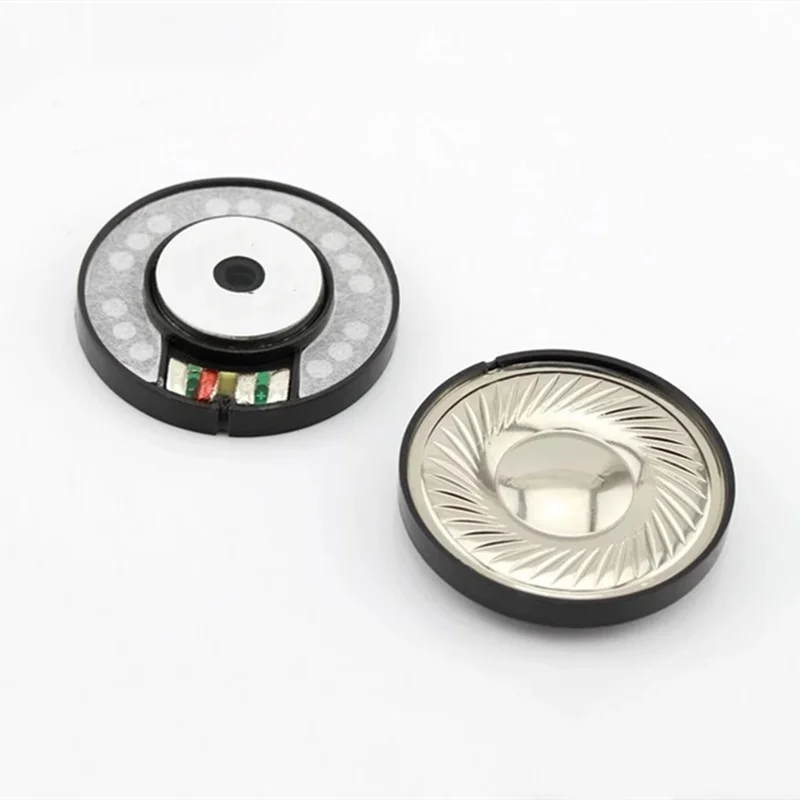 

40mm Speaker Unit Titanium Film Driver Bass HiFi 2pcs