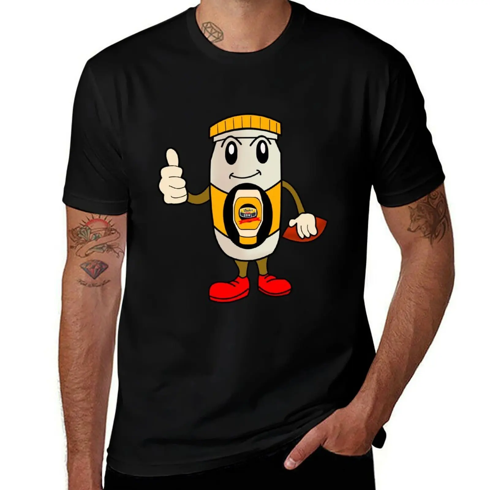 Dukes Mayo Bowl, Tubby T-Shirt Urban Style Casual Short Sleeve Top T-Shirt