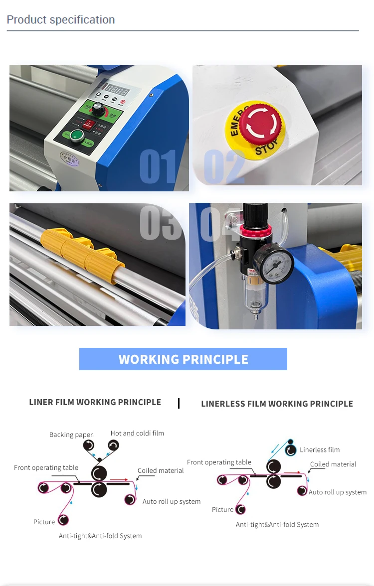 DMS-1700A Electric Wide Format Advertising Lamination Machine Automatic Cold And Hot Carton-Packed Wood Material