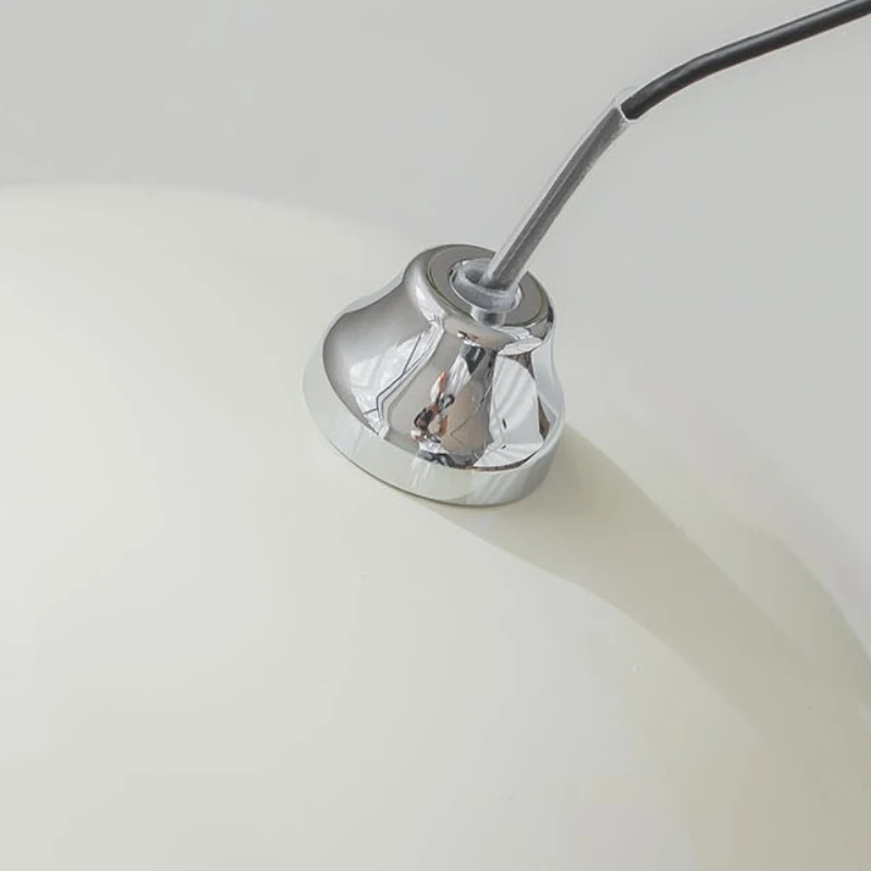 الحديثة نصف دائرة الحديد قلادة أضواء الحد الأدنى غرفة نوم رئيسية غرفة الطعام زهرة برعم رفع تصميم اليد كريم Hanglamps #6