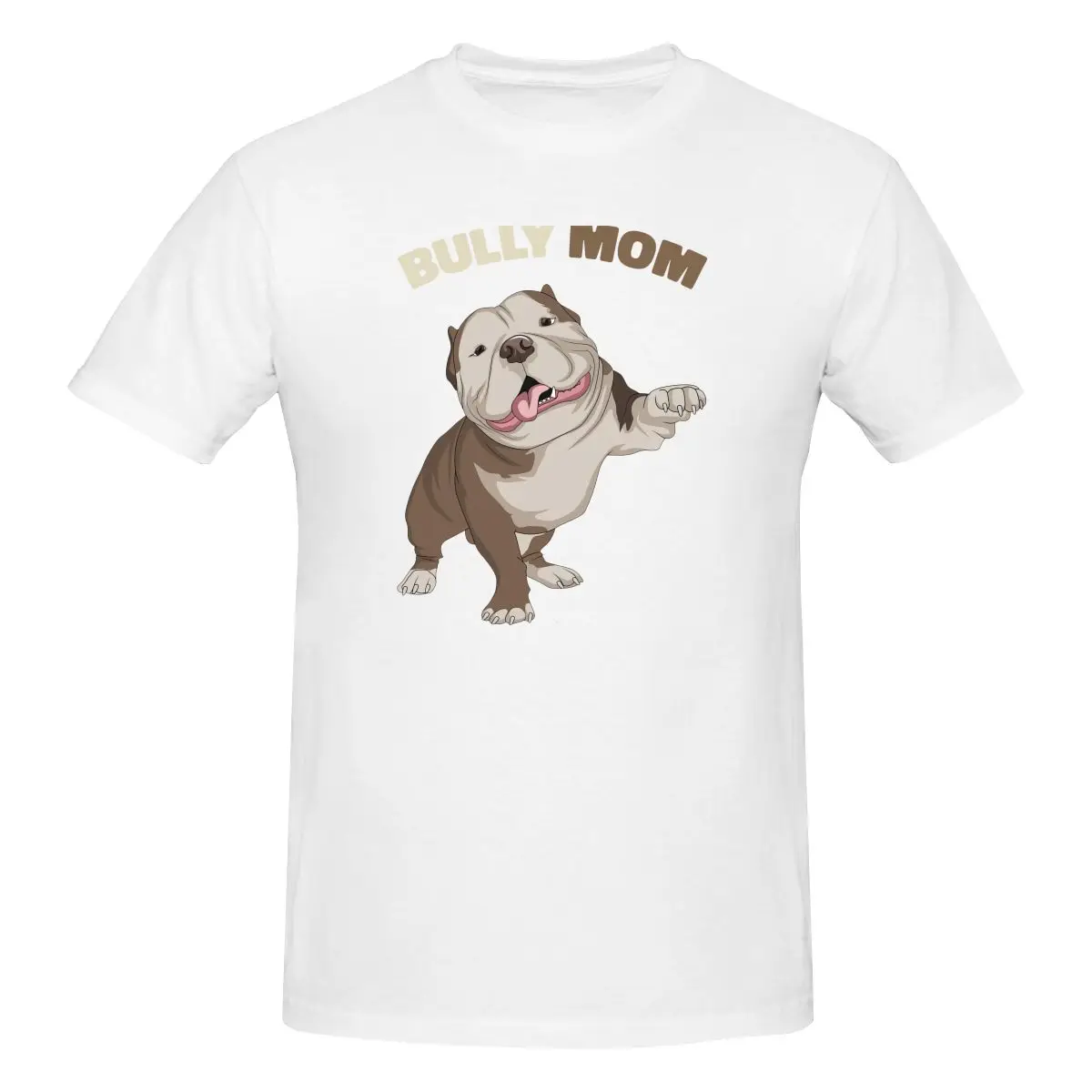 American Bully Mom Funny Dog Mama Mother\'S Day Shirt T-shirt Tee Best Trendy Hip Hop Hot Selling