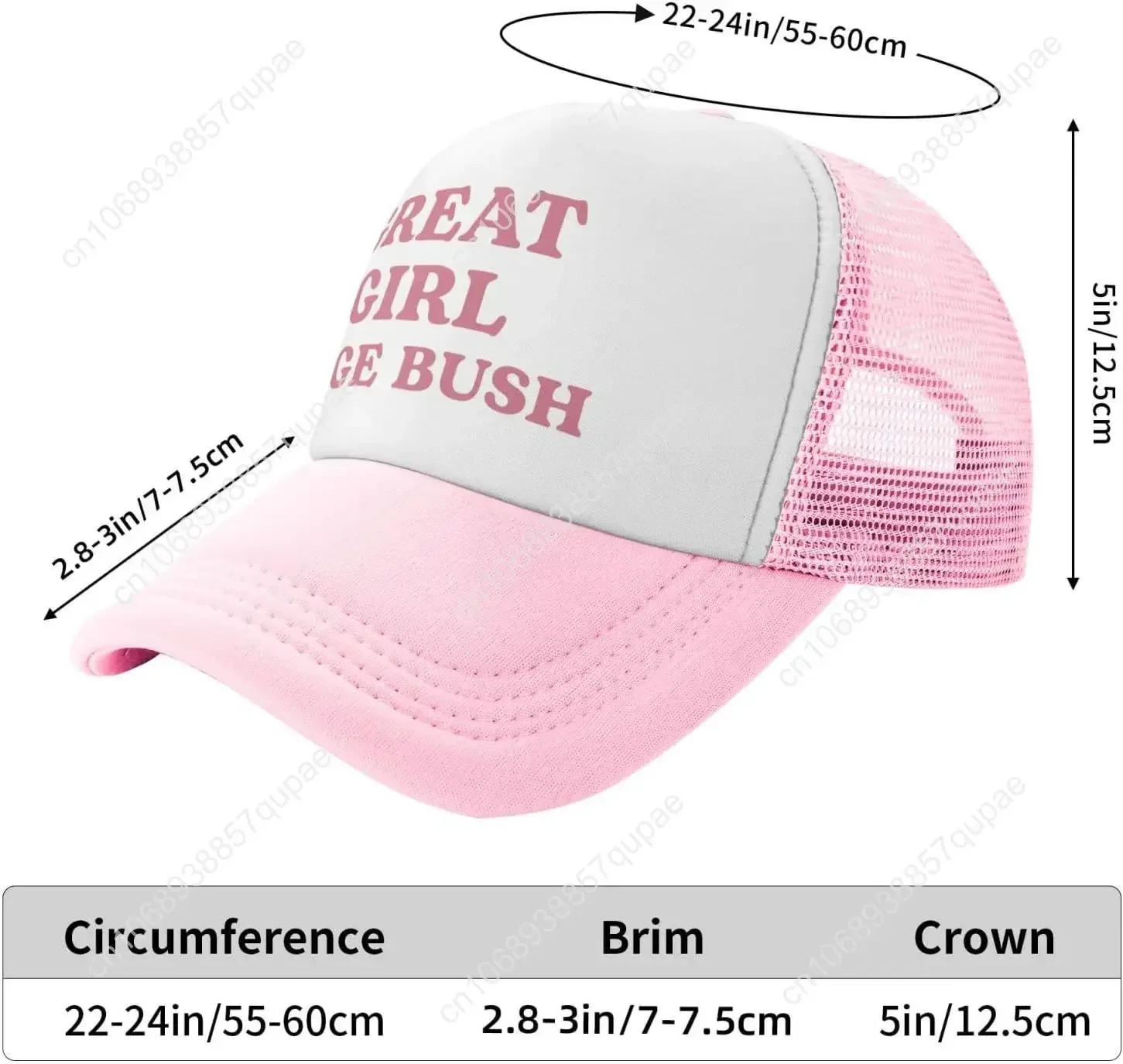Funny Trucker Hats for Women Hot Pink Funny Gag Baseball Cap for Girls Women Men Hat