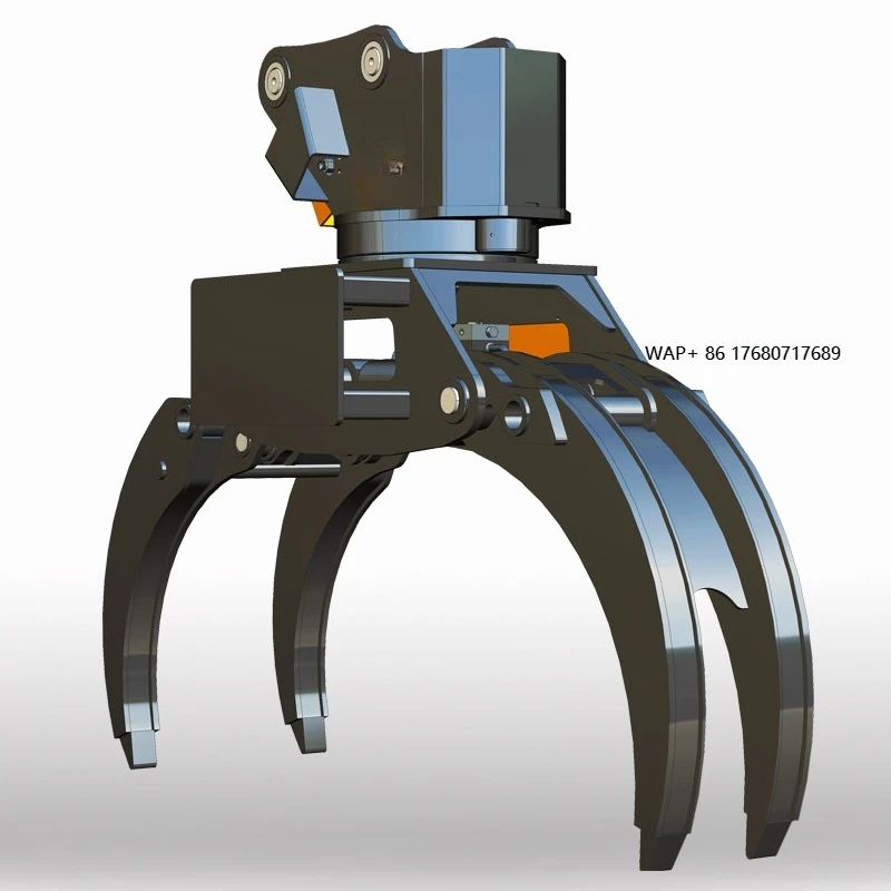 High Strength Quality Log Grapple 15Ton Excavator SJ-150B4 Farmer Machine