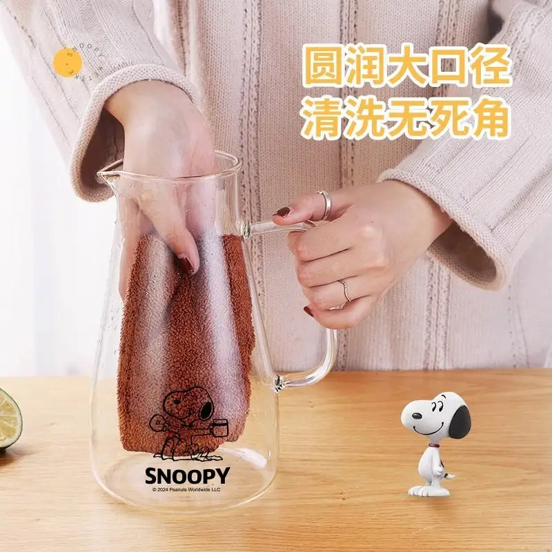 سنوبي الكرتون لطيف زجاجة ماء بارد الإبداعية Kawaii غرفة المعيشة المنزلي المطبخ إبريق الشاي عصير الحليب كوب ماء هدية بالجملة #4