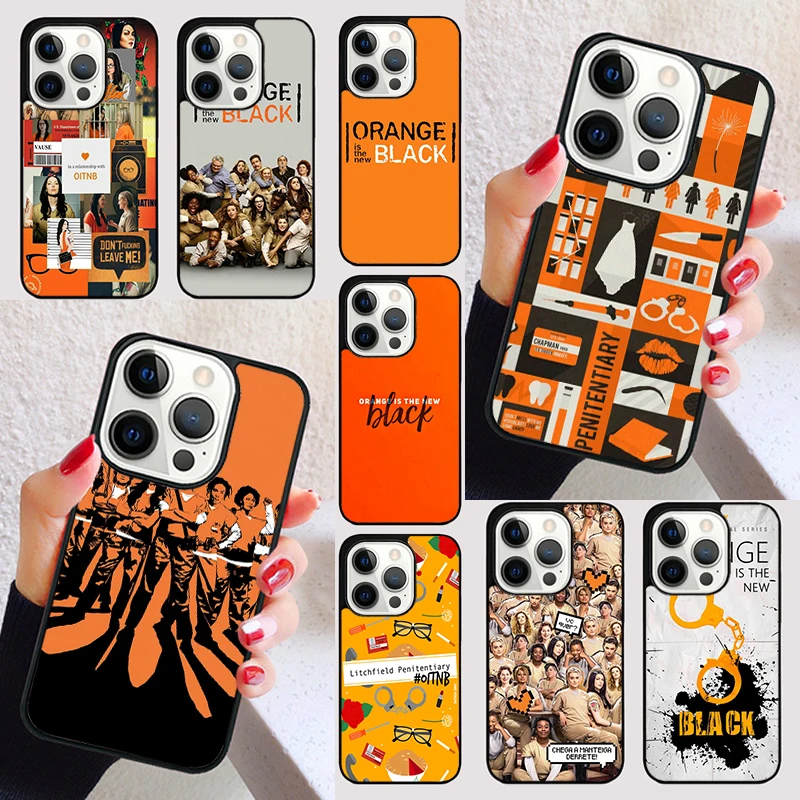 Orange Is the New Black TV Phone Case for iPhone 16 15 SE2020 6 7 8 Plus for Apple 13 11 12 14 Mini Pro Max Cover coque Shell