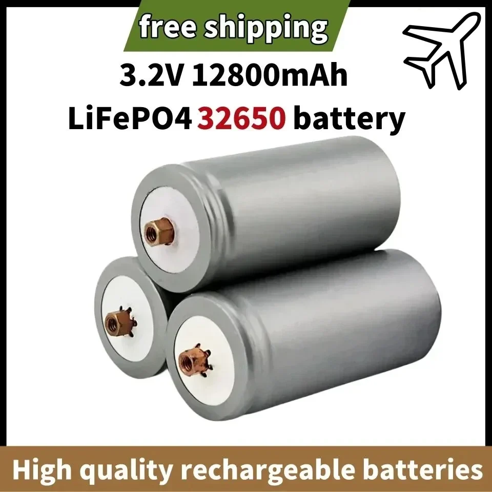 New ultra-low price 32650 12800mAh 3.2V lifepo4 rechargeable battery, professional lithium iron phosphate power battery