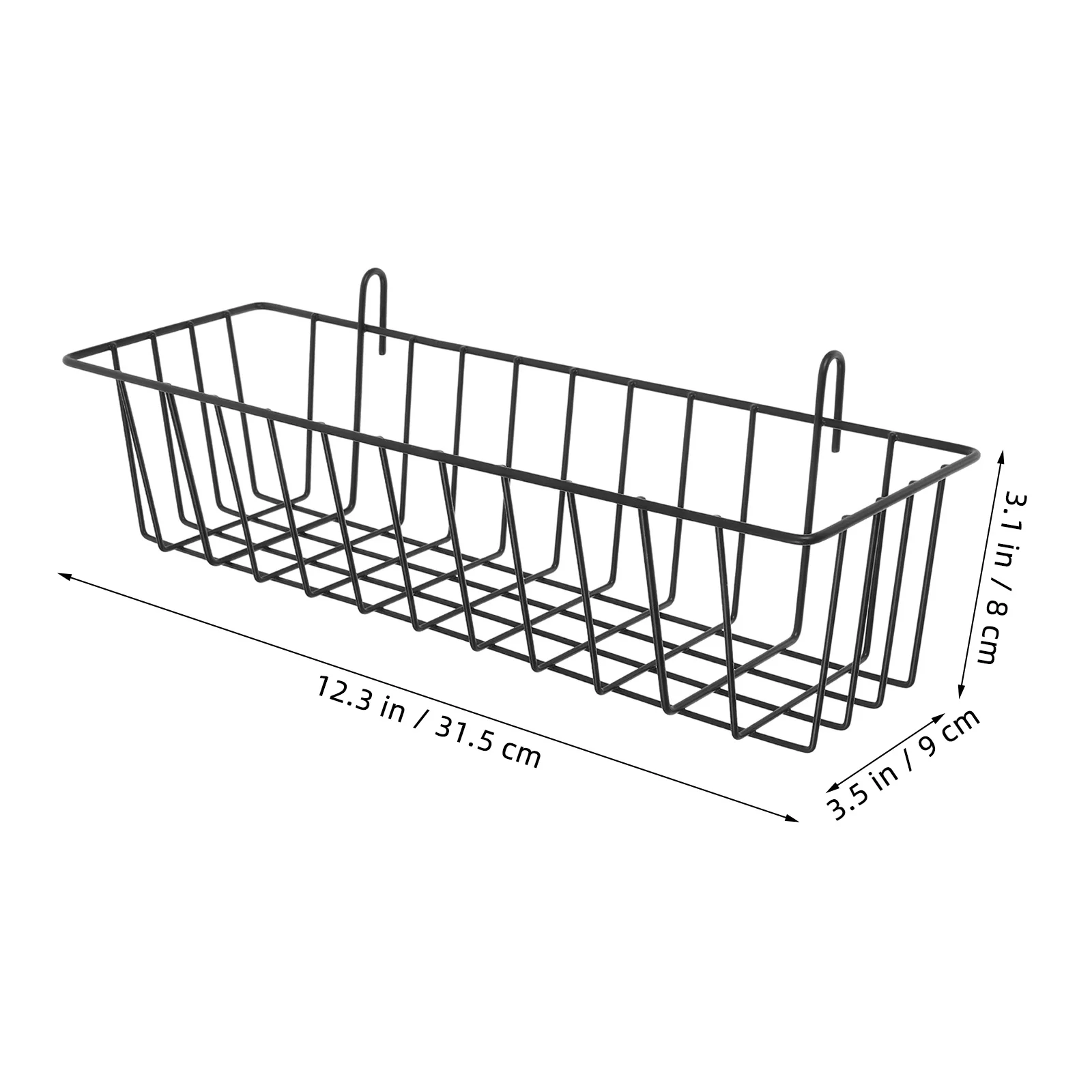 سلة معلقة للتخزين، سلة سلكية، منظم حمام مقاوم للماء، سعة كبيرة لتخزين جل الاستحمام بالشامبو #3