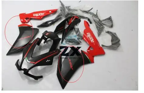 ABS Plastic Fairing body Side Cover for Aprilia RSV4 1000 2009 - 2015 2014 RS4 125  A pair  matte As Mark