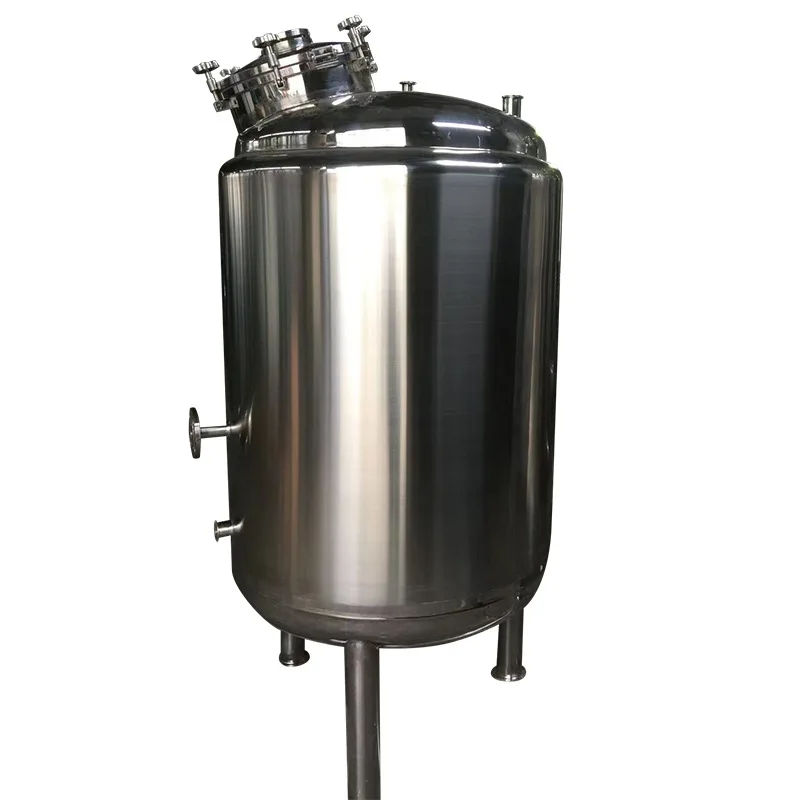 Stainless steel sanitary grade vertical storage tank turnover tank insulation buffer injection purified water tank